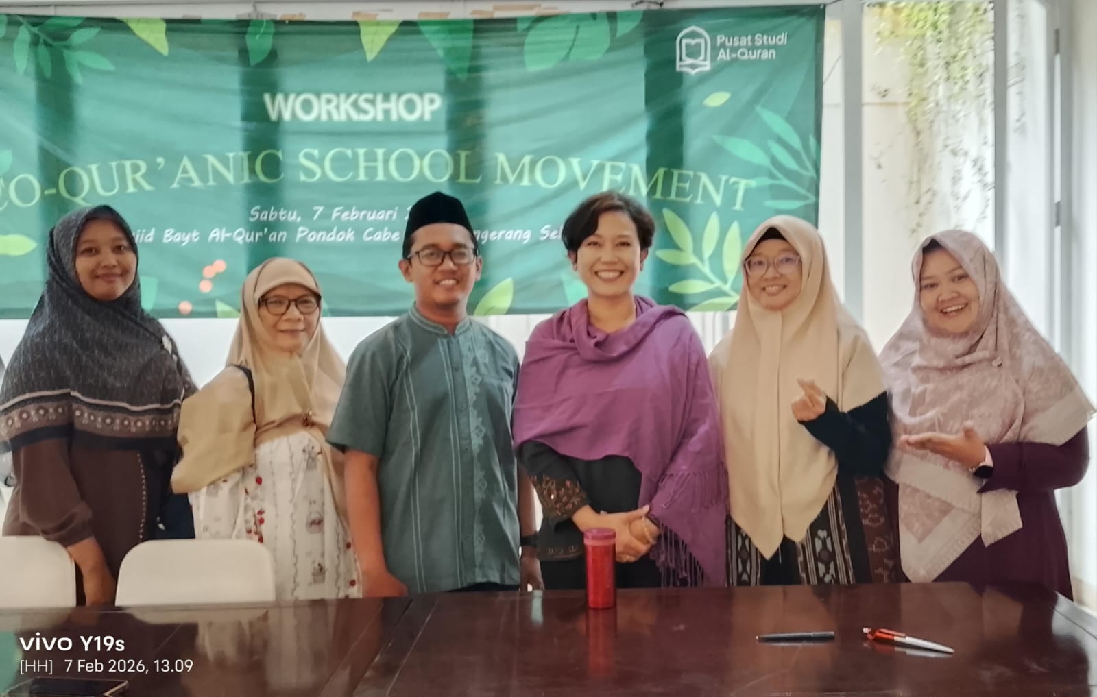 Perkuat Literasi Ekologi, Pergunu Kota Depok Hadiri Workshop Eco-Qur’anic School Movement di PSQ
